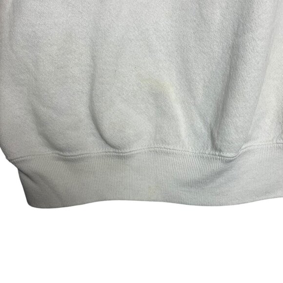 Vintage Tultex Women's M Blue Jay Print Crewneck Sweatshirt‎ Floral Grannycore - Picture 3 of 8